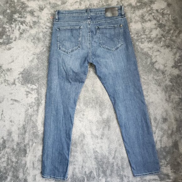 Mavi Men's Slim Straight Jeans - Light Blue - Picture 7 of 12